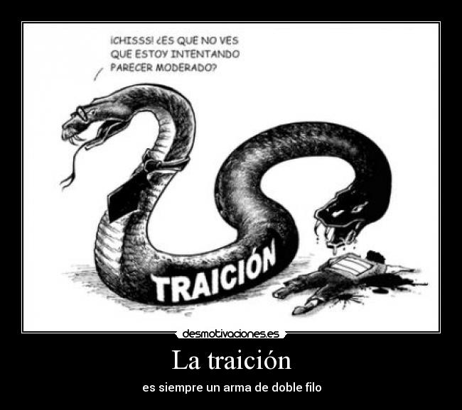 La traición -