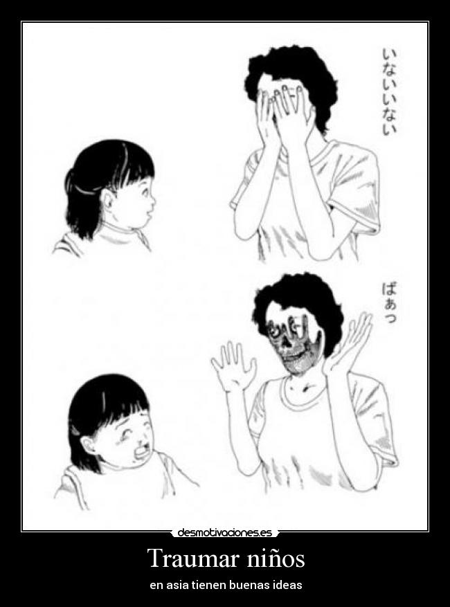 Traumar niños - en asia tienen buenas ideas