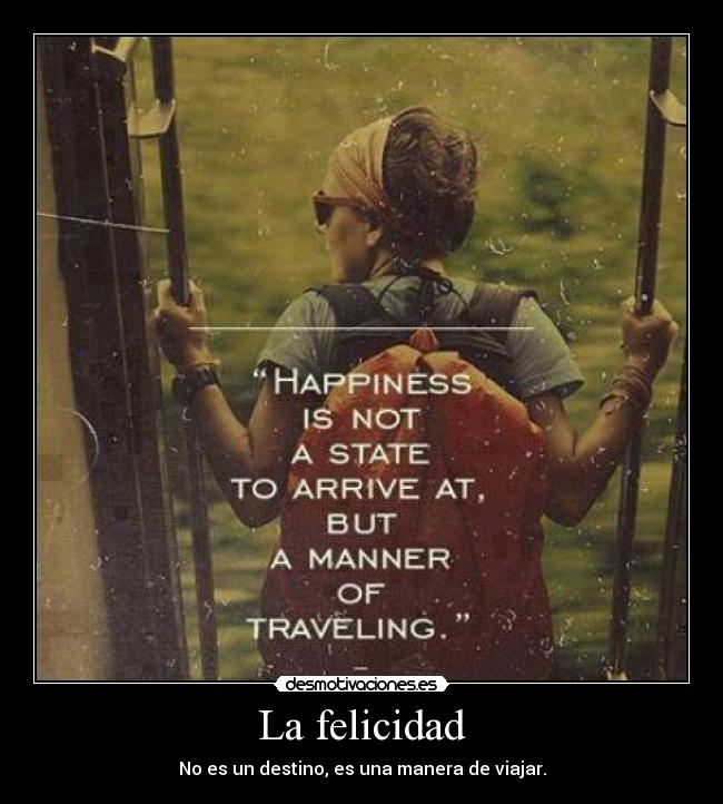 La felicidad -