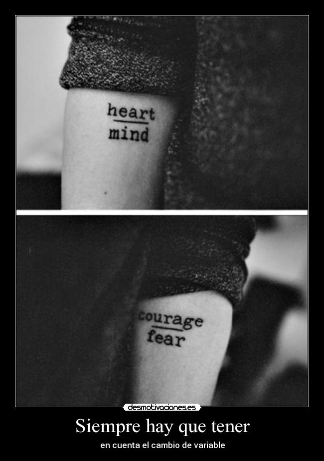 Siempre hay que tener - en cuenta el cambio de variable