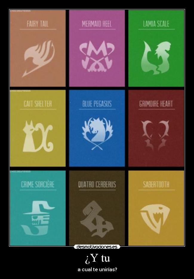 ¿Y tu - a cual te unirías?