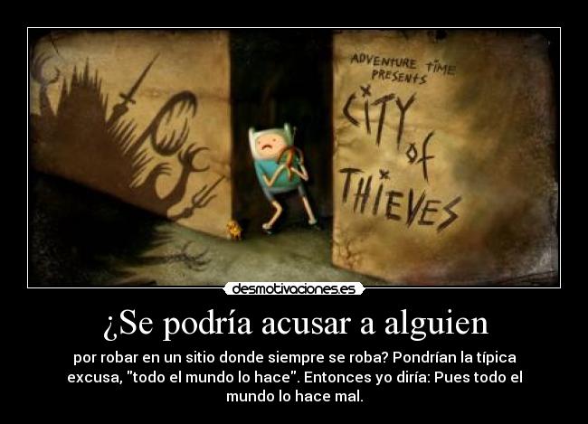 carteles robar hora aventuras desmotivaciones