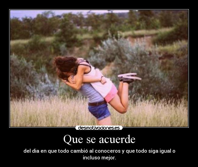 Que se acuerde - 