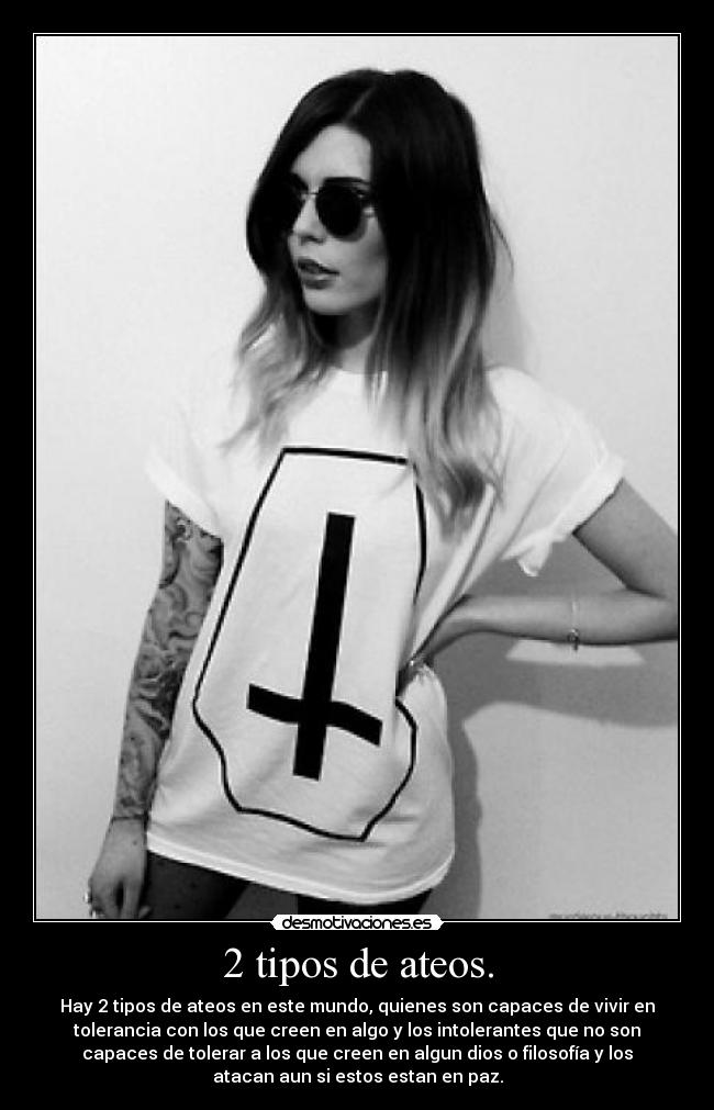 carteles tipos ateos desmotivaciones