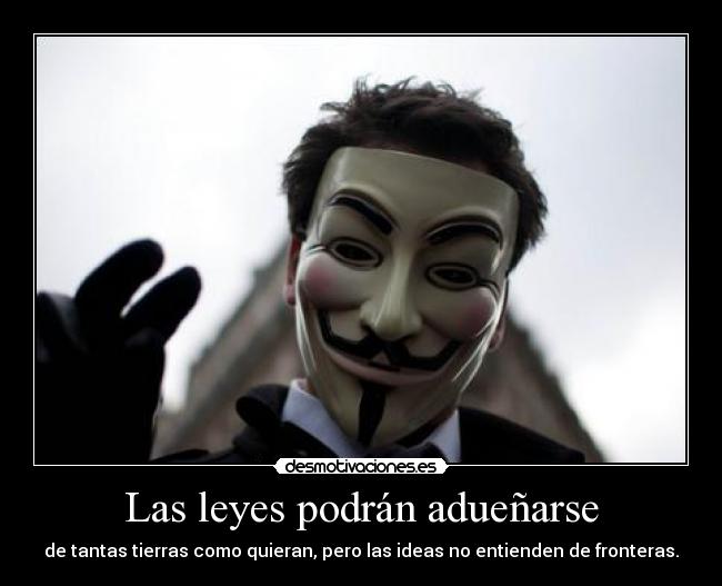 Las leyes podrán adueñarse - 