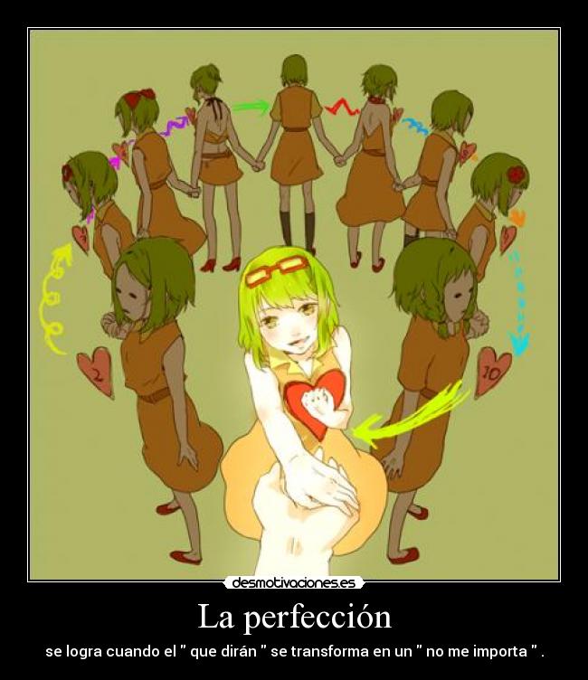 La perfección -