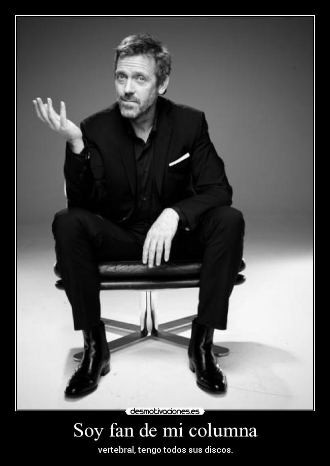 Soy fan de mi columna -