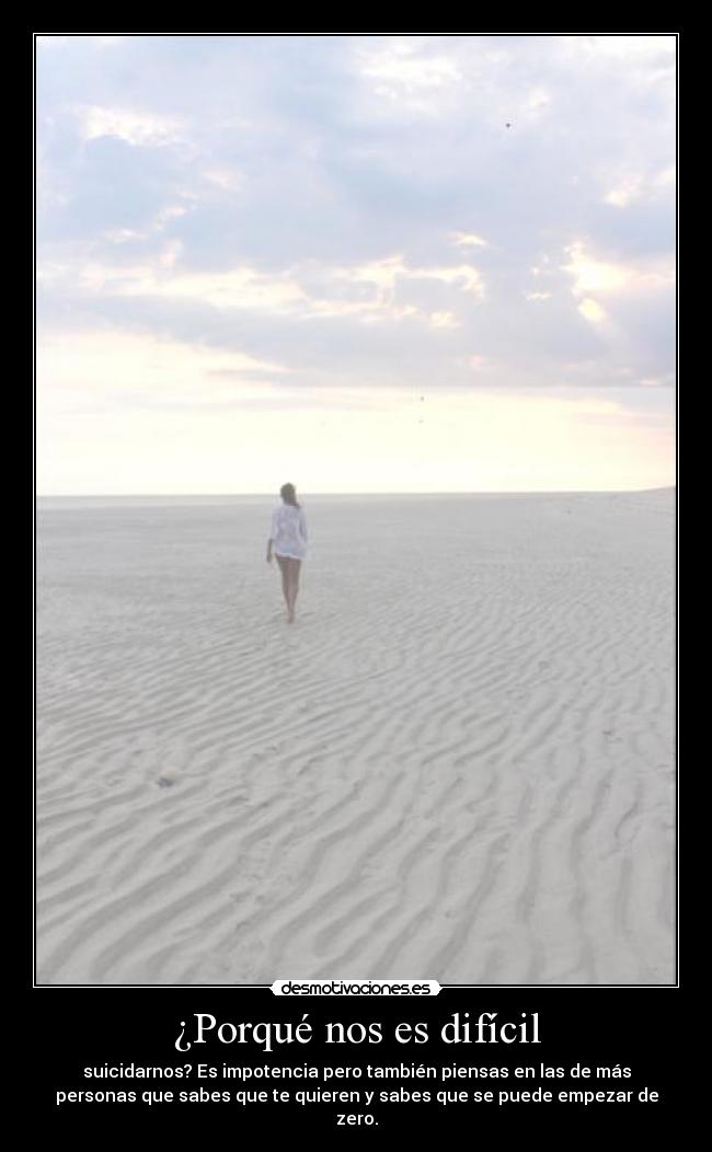 ¿Porqué nos es difícil - 