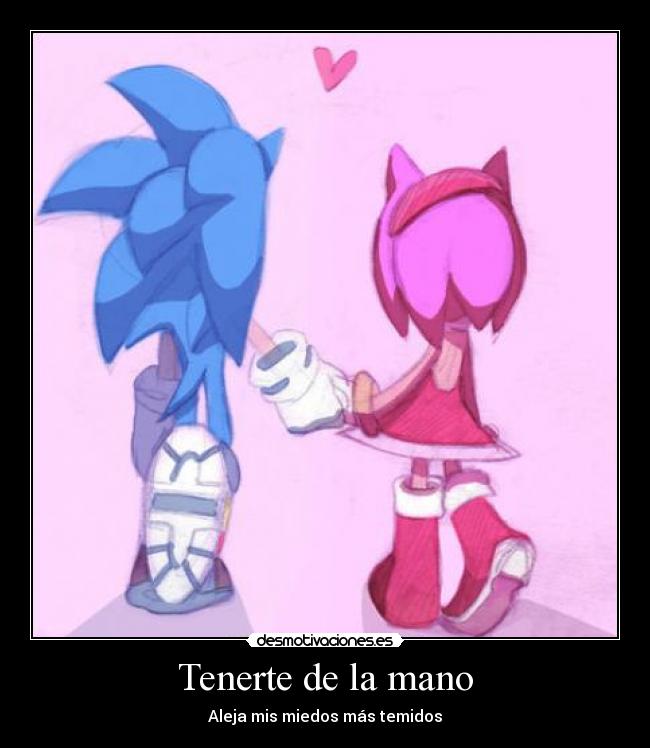 Tenerte de la mano -