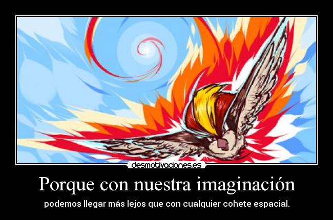 carteles imaginacion cartel monas ewe desmotivaciones