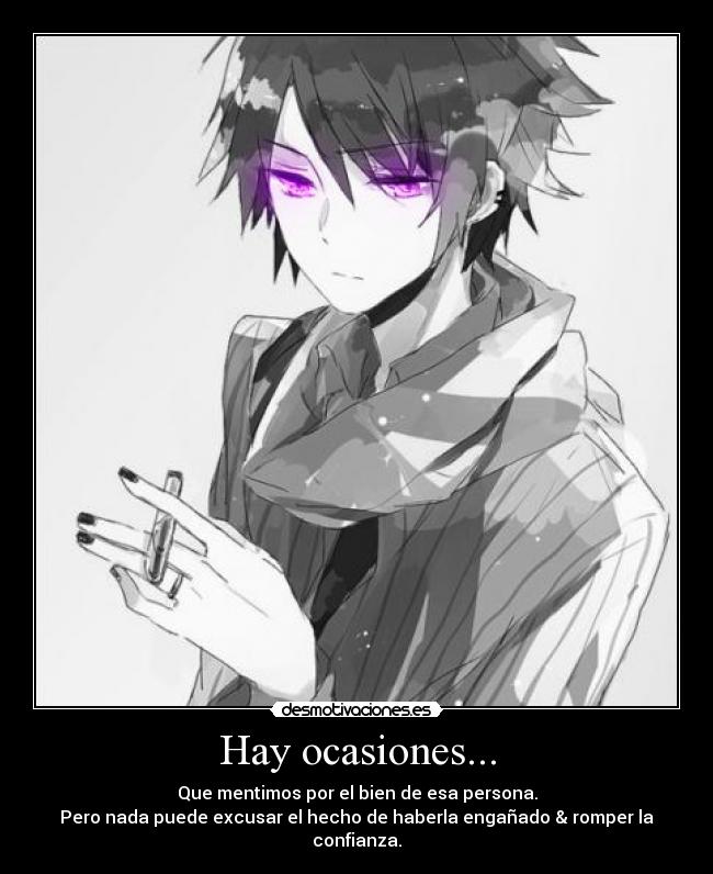 Hay ocasiones... -