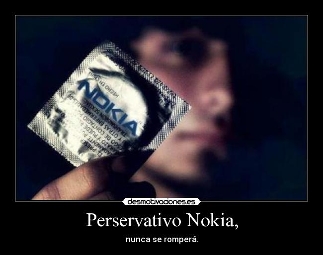 Perservativo Nokia, -