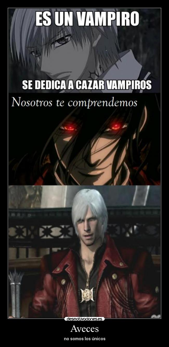 carteles anime dmc hellsing desmotivaciones