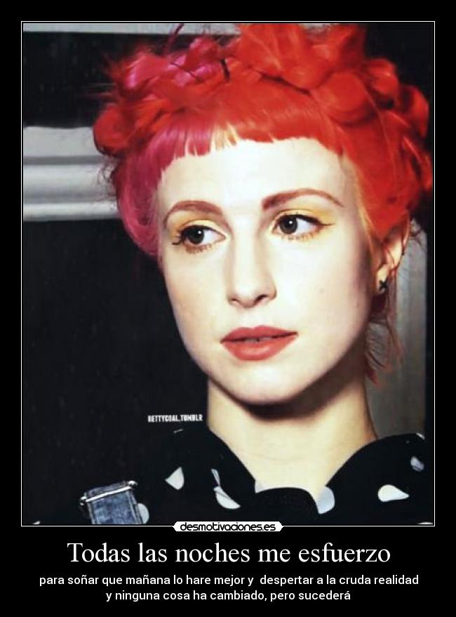 Todas las noches me esfuerzo - 