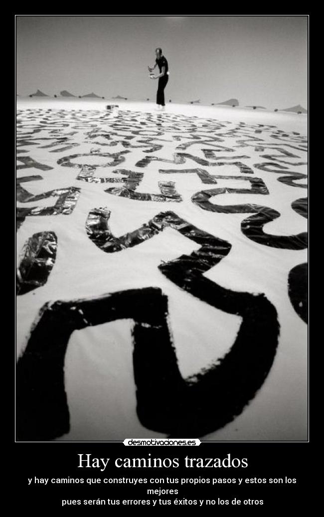 carteles entonces culparas nadie tus fracasos nadie dira que son sus exitos desmotivaciones