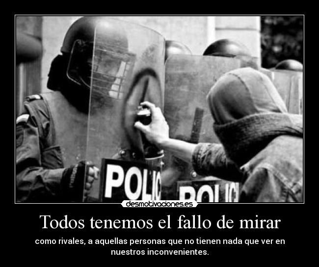 carteles ryuzaky0919 police rivales desmotivaciones