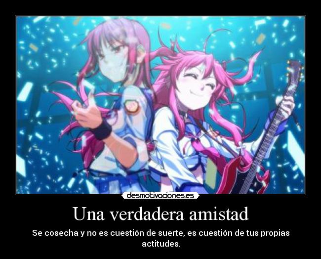 Una verdadera amistad -