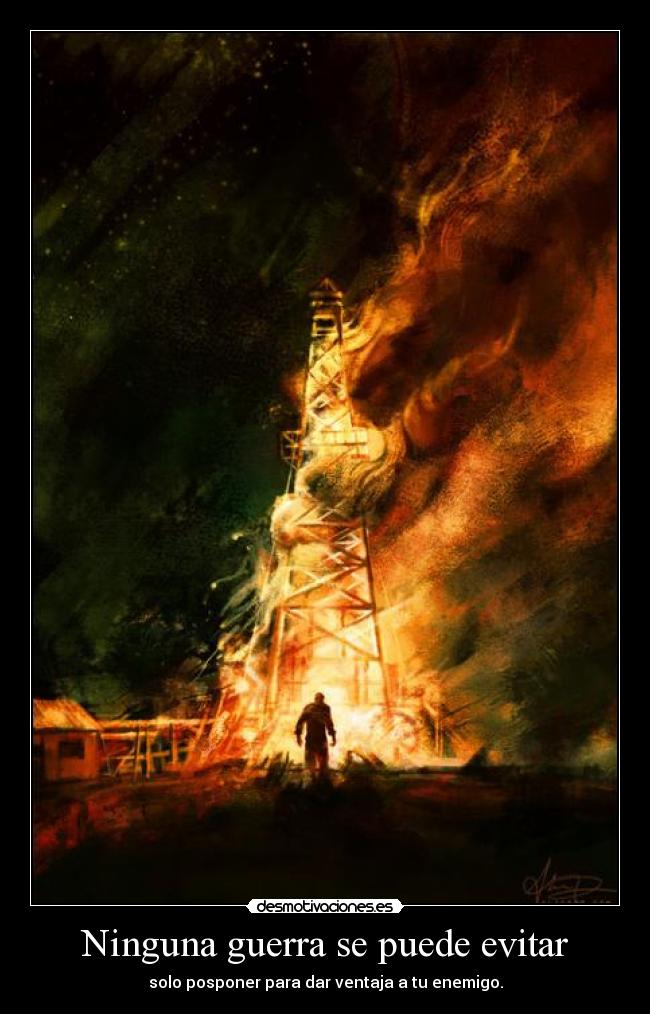 Ninguna guerra se puede evitar -