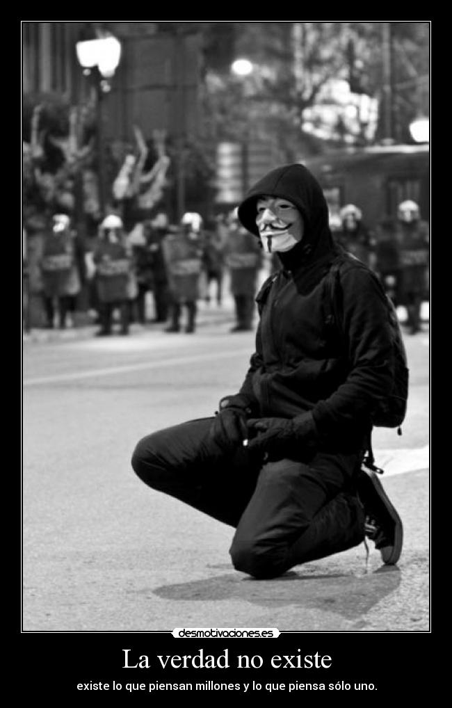 La verdad no existe -