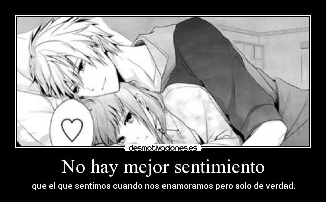 No hay mejor sentimiento - 
