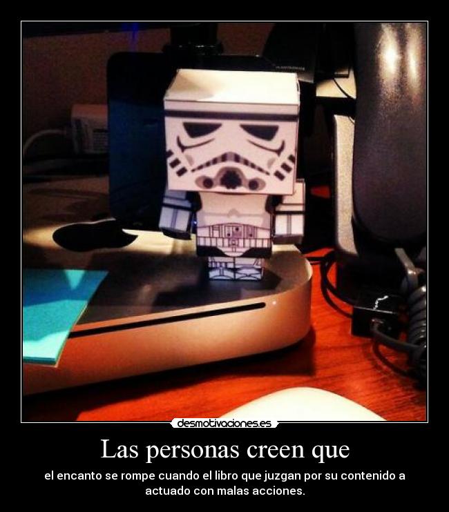Las personas creen que - 