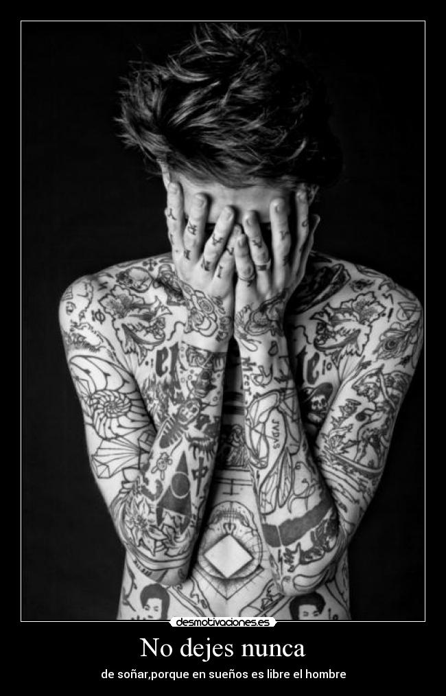 No dejes nunca -