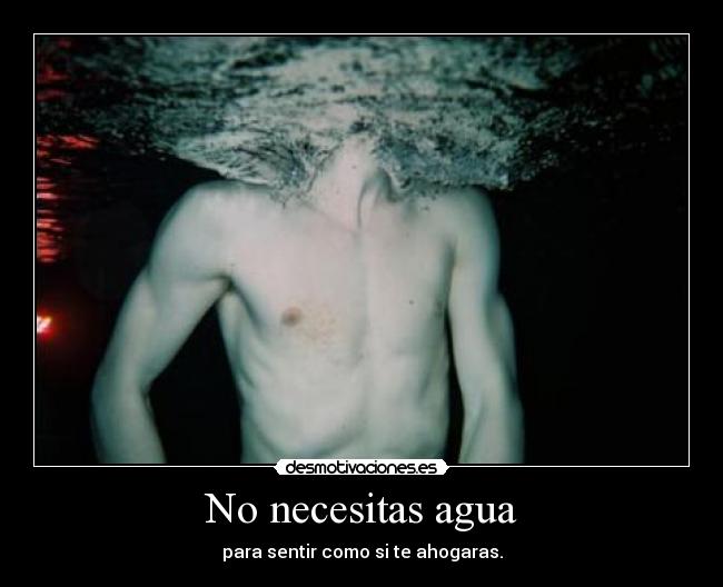 No necesitas agua - 