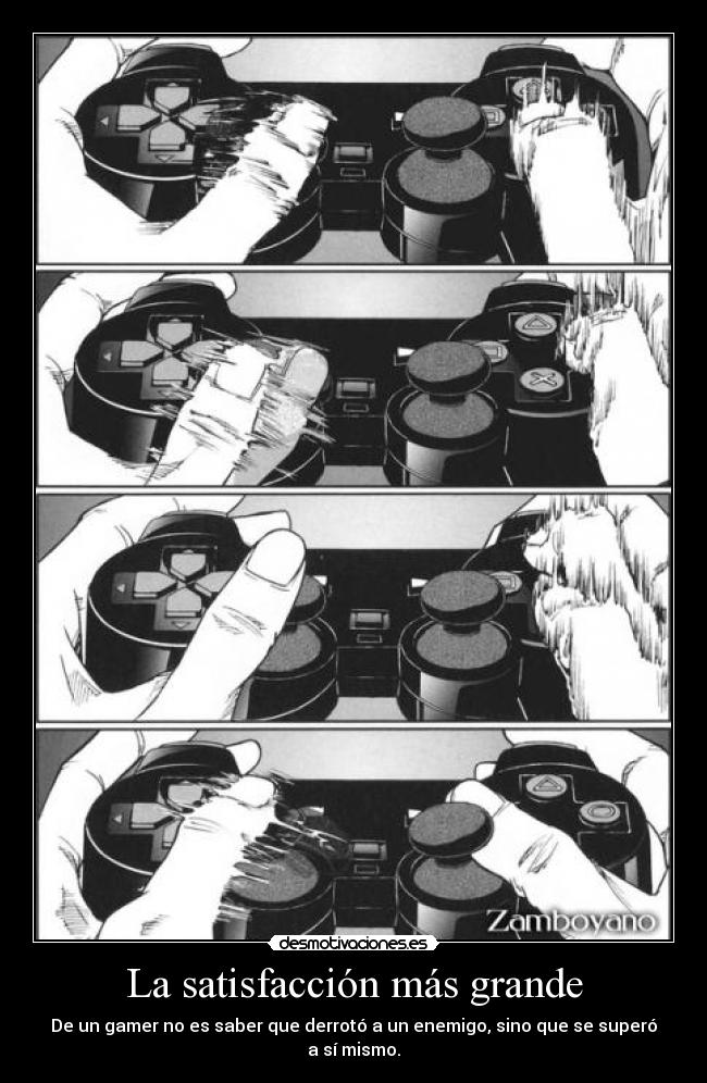 La satisfacción más grande -