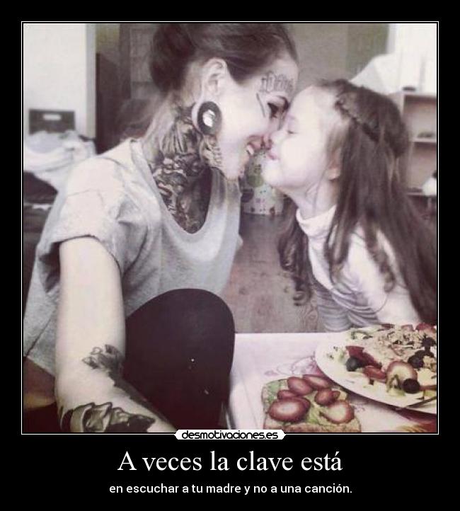 A veces la clave está -