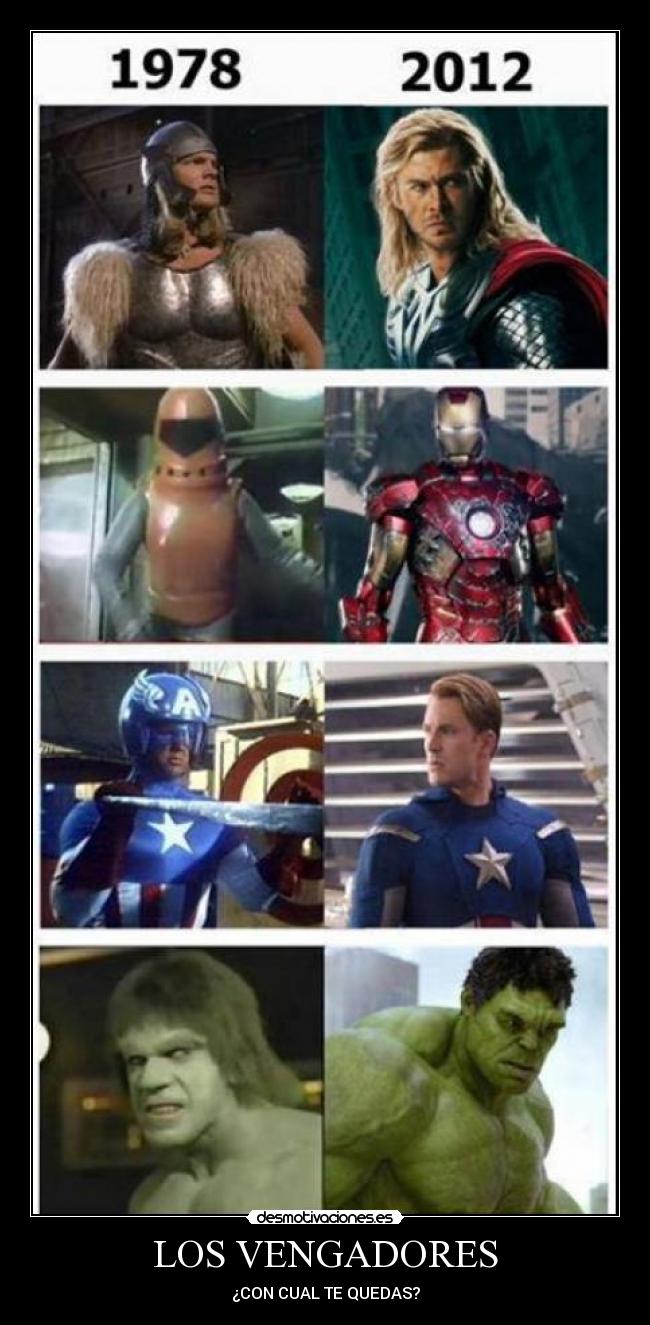 LOS VENGADORES - ¿CON CUAL TE QUEDAS?