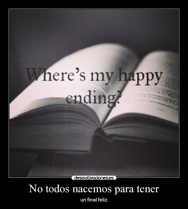 No todos nacemos para tener -