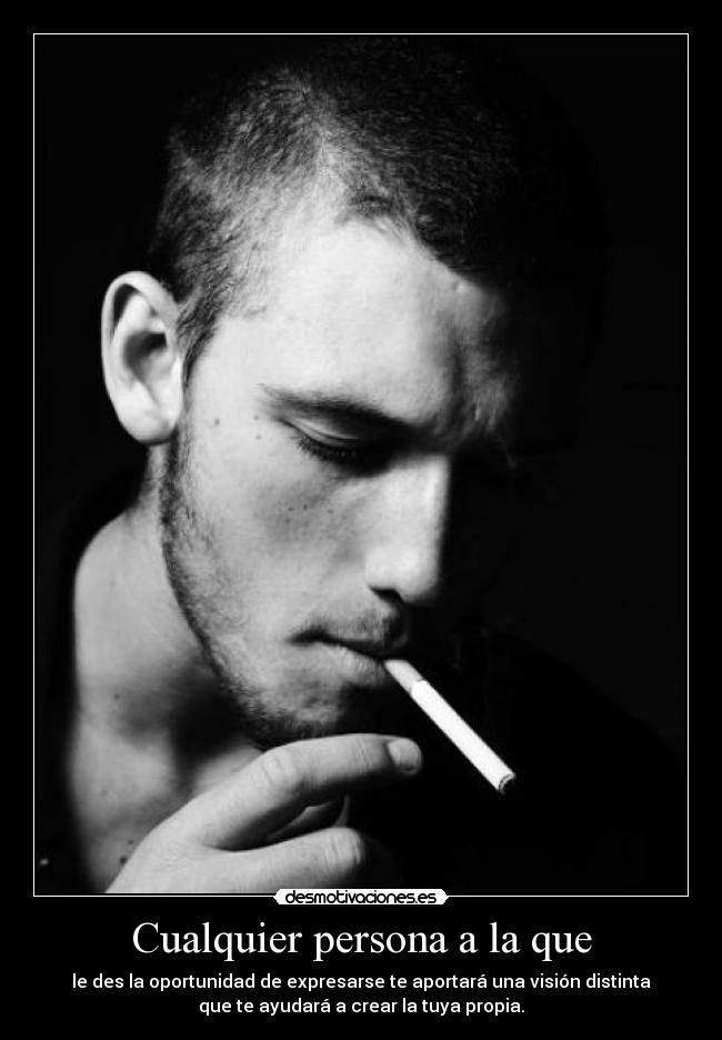 Cualquier persona a la que -