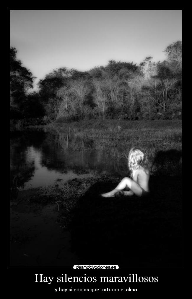 Hay silencios maravillosos -