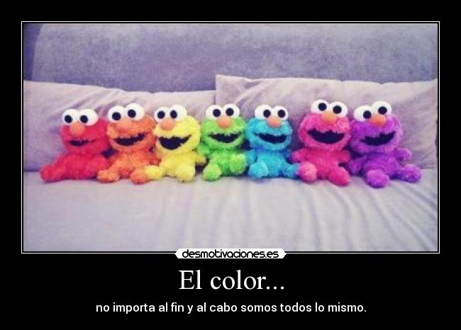 El color... - 