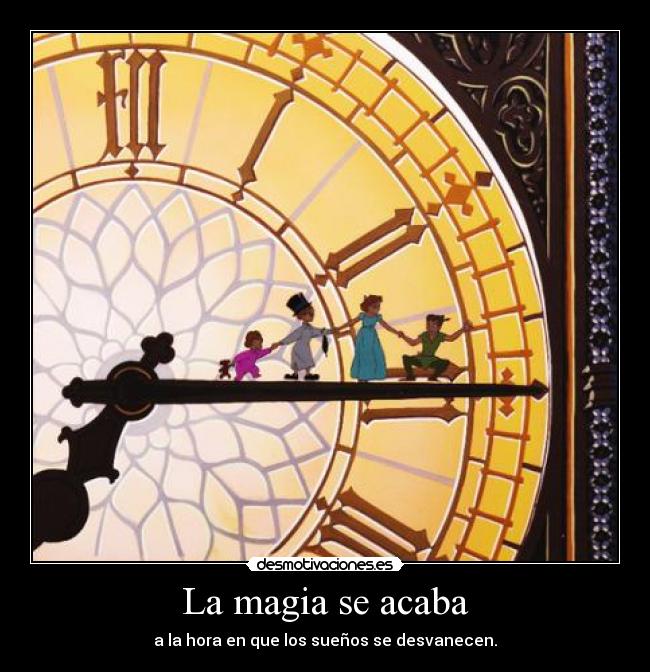 La magia se acaba -