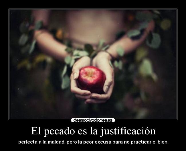 El pecado es la justificación - 