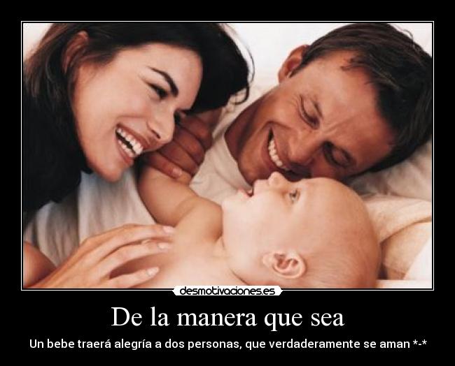 De la manera que sea - 