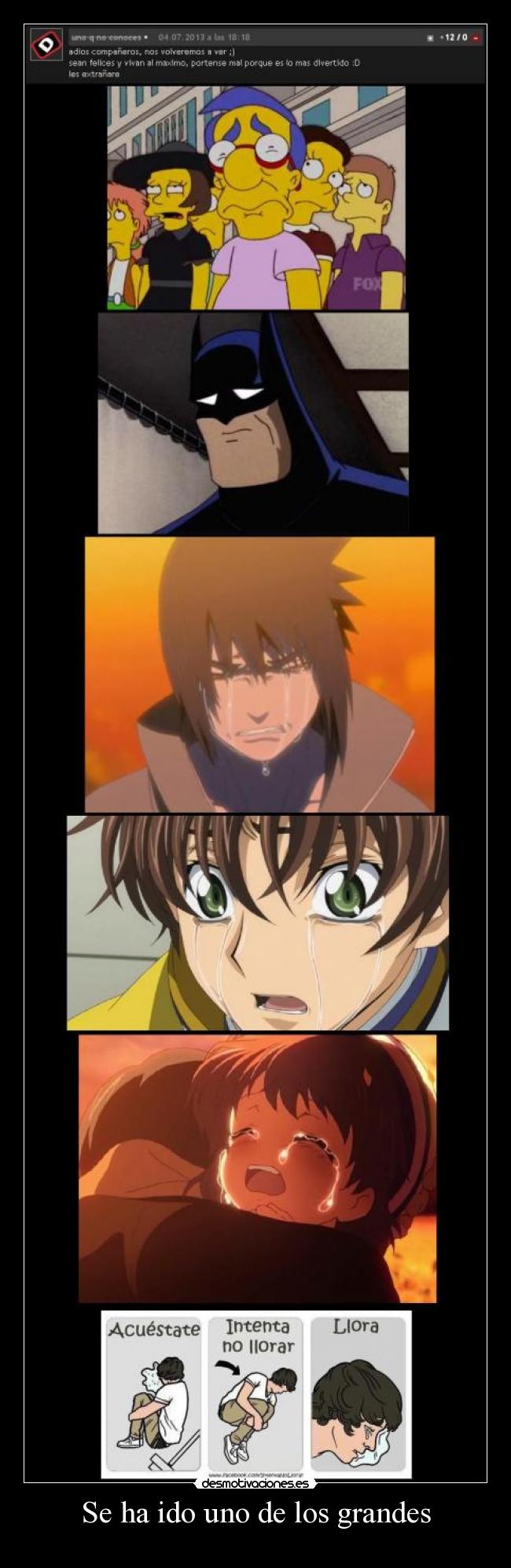 Se ha ido uno de los grandes -