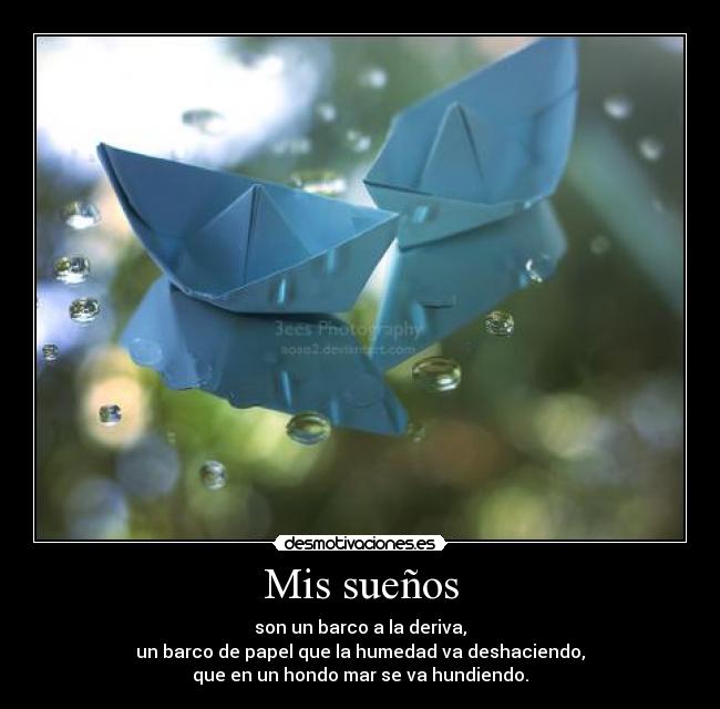 Mis sueños -