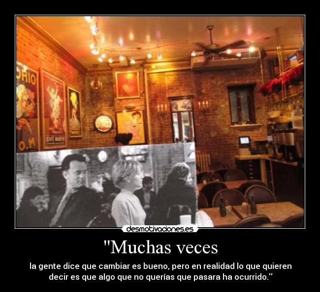 Muchas veces -