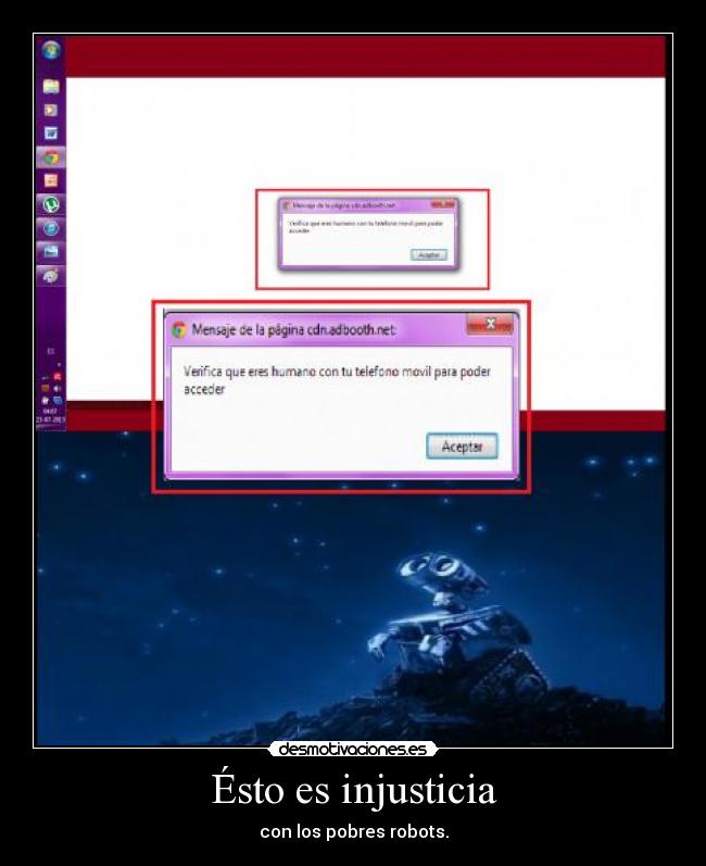 carteles robots desmotivaciones