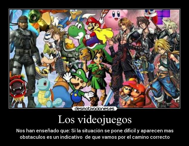 carteles videojuegos videojuegos desmotivaciones