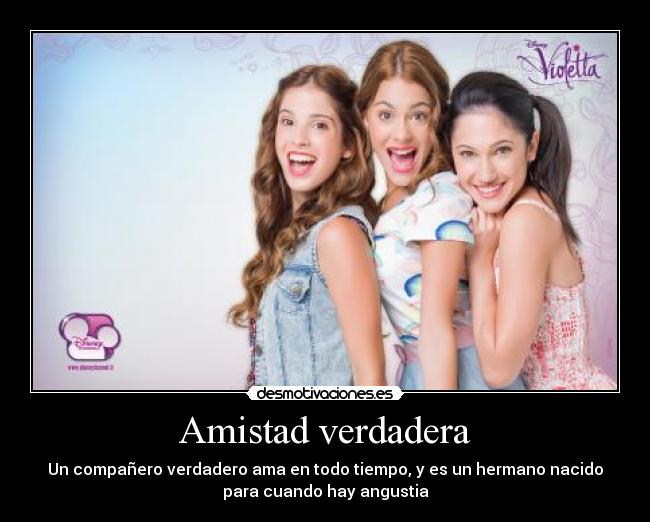 Amistad verdadera - Un compañero verdadero ama en todo tiempo, y es un hermano nacido
para cuando hay angustia