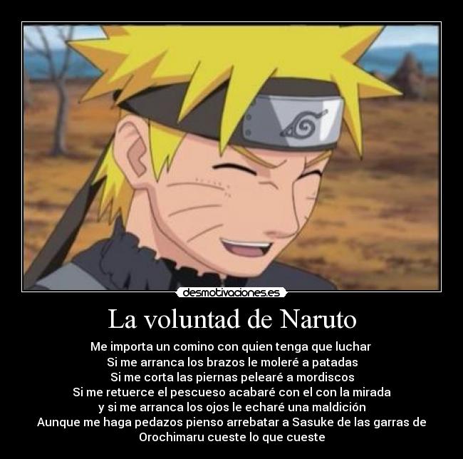 La voluntad de Naruto - 