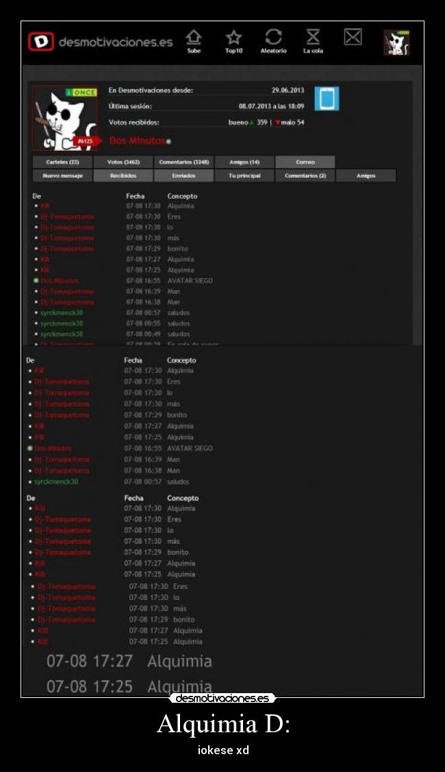 Alquimia D: - iokese xd