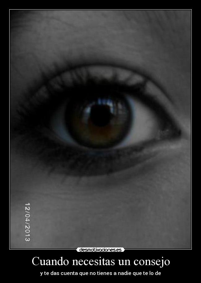 Cuando necesitas un consejo -