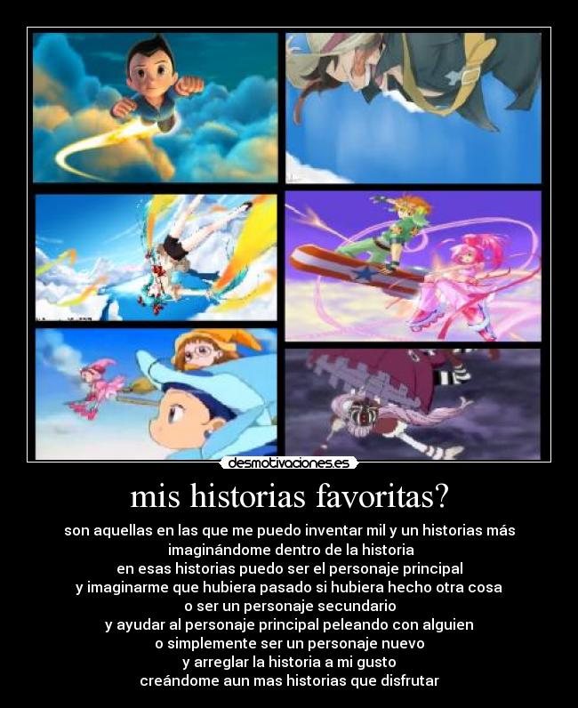 mis historias favoritas? -