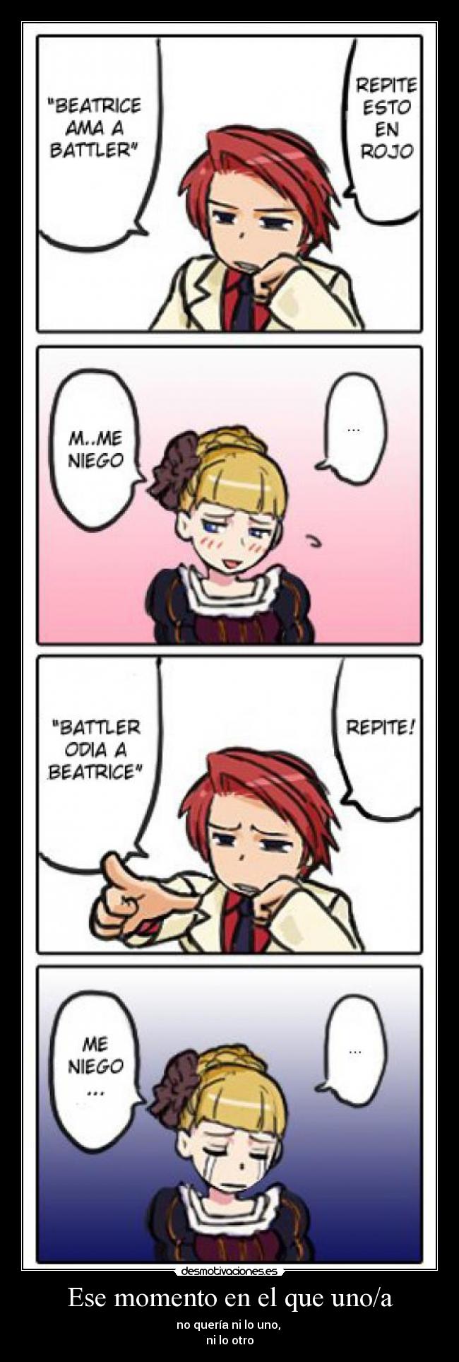 Ese momento en el que uno/a -