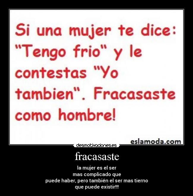 fracasaste - 
