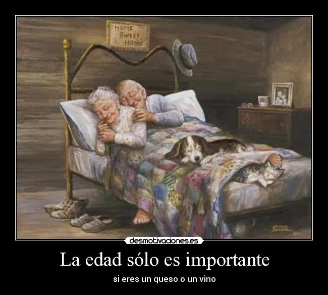 carteles queso vino edad amor desmotivaciones